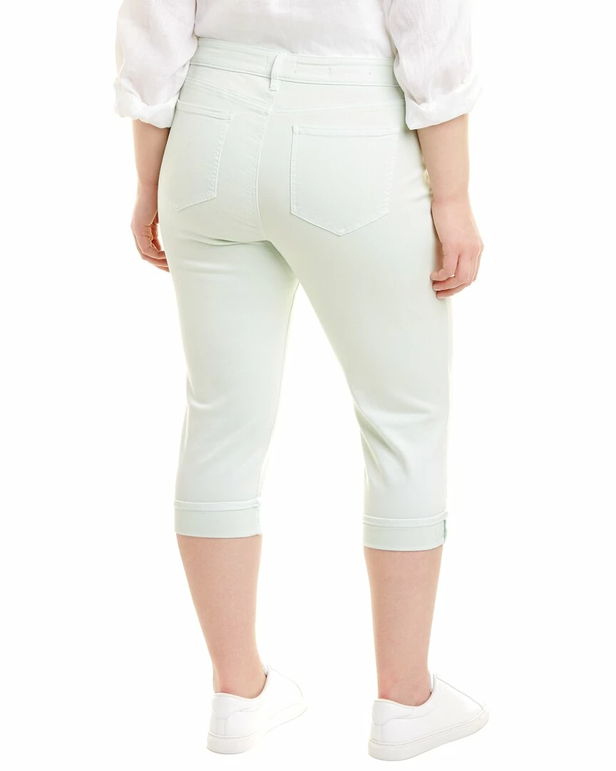 NYDJ Plus Marilyn Crop Cuff Pant Women Jeans 4 NYDJ Plus Marilyn Crop Cuff Pant Women Jeans - Image 2