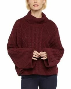 NYDJ Chunky Turtleneck Sweater Women Sweaters & Knits