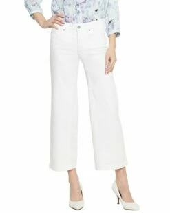 NYDJ Teresa Wide Leg Ankle Contour Jean Women Jeans