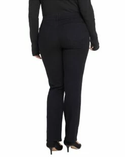 NYDJ Plus Marilyn Straight Leg Jean Women Jeans 6 NYDJ Plus Marilyn Straight Leg Jean Women Jeans -NYDJ Denim Haven 1411825179 RLLZ 2