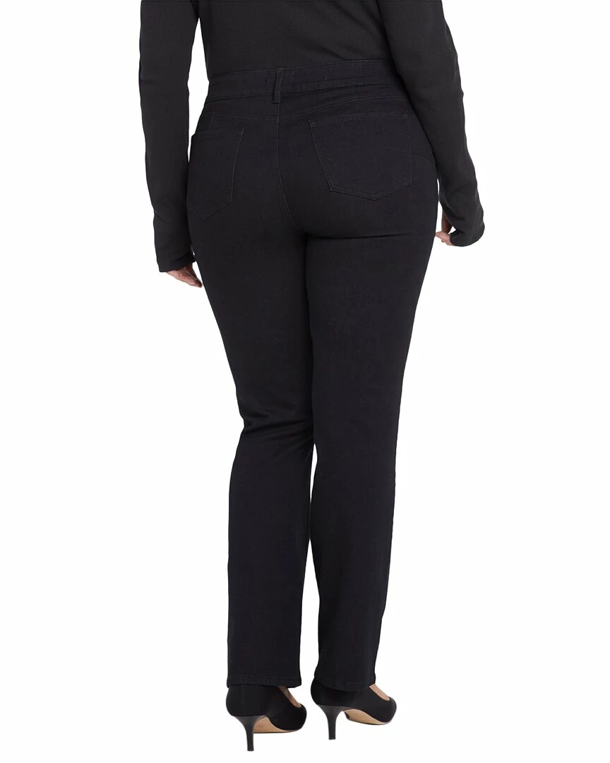 NYDJ Plus Marilyn Straight Leg Jean Women Jeans 4 NYDJ Plus Marilyn Straight Leg Jean Women Jeans - Image 2