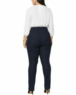 NYDJ Plus Marilyn Straight Forever Slim Jean Women Jeans 6 NYDJ Plus Marilyn Straight Forever Slim Jean Women Jeans -NYDJ Denim Haven 1411836760 RLLZ 2