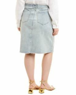 NYDJ Plus Midi Skirt Women Jeans -NYDJ Denim Haven 1411846322 RLLZ 2