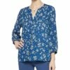 NYDJ Pintuck Blouse Women Tops -NYDJ Denim Haven 1411876514 RLLZ 1