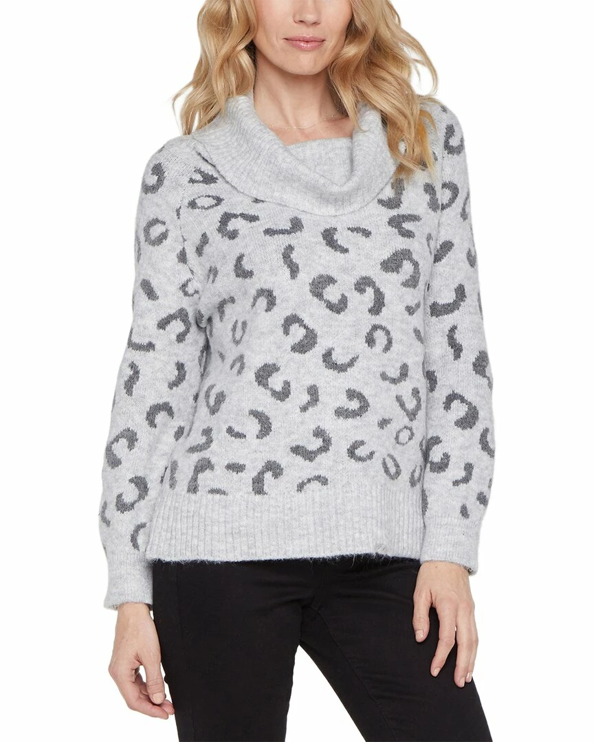 NYDJ Leopard Turtleneck Sweater Women Sweaters & Knits 3 NYDJ Leopard Turtleneck Sweater Women Sweaters & Knits