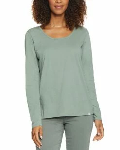 NYDJ Scoop Neck T-Shirt Women Tops