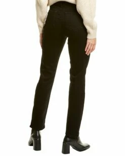 NYDJ Sheri Black Slim Leg Jean Women Jeans -NYDJ Denim Haven 1411910437 RLLZ 2