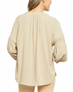 NYDJ Paulina Peasant Women Tops -NYDJ Denim Haven 1411929764 RLLZ 2