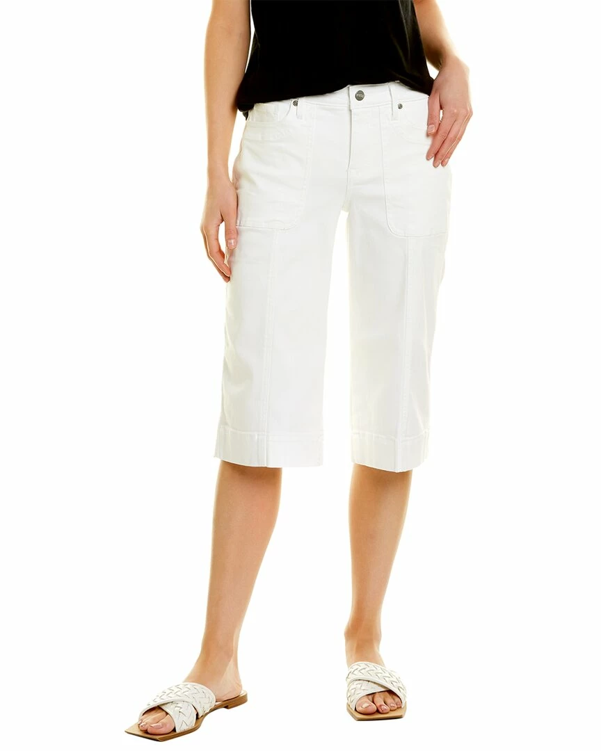 NYDJ Petite Leon Melon Wide Leg Pedal Pusher Jean Women Jeans 3 NYDJ Petite Leon Melon Wide Leg Pedal Pusher Jean Women Jeans