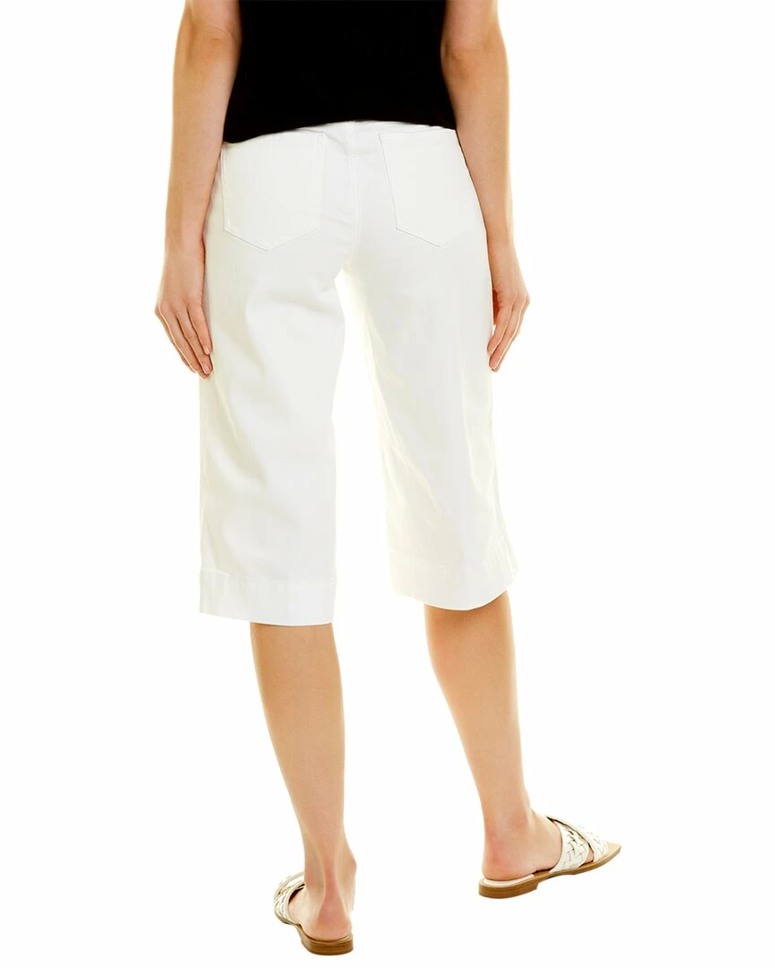 NYDJ Petite Leon Melon Wide Leg Pedal Pusher Jean Women Jeans 4 NYDJ Petite Leon Melon Wide Leg Pedal Pusher Jean Women Jeans - Image 2